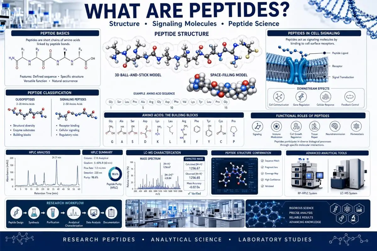 What are peptides laboratory research dashboard