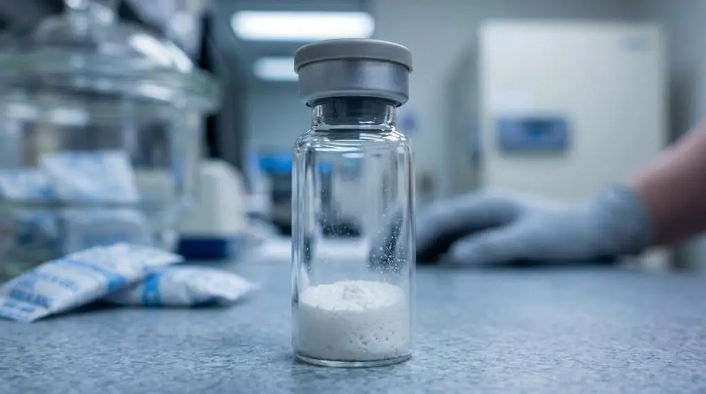 lyophilized peptides