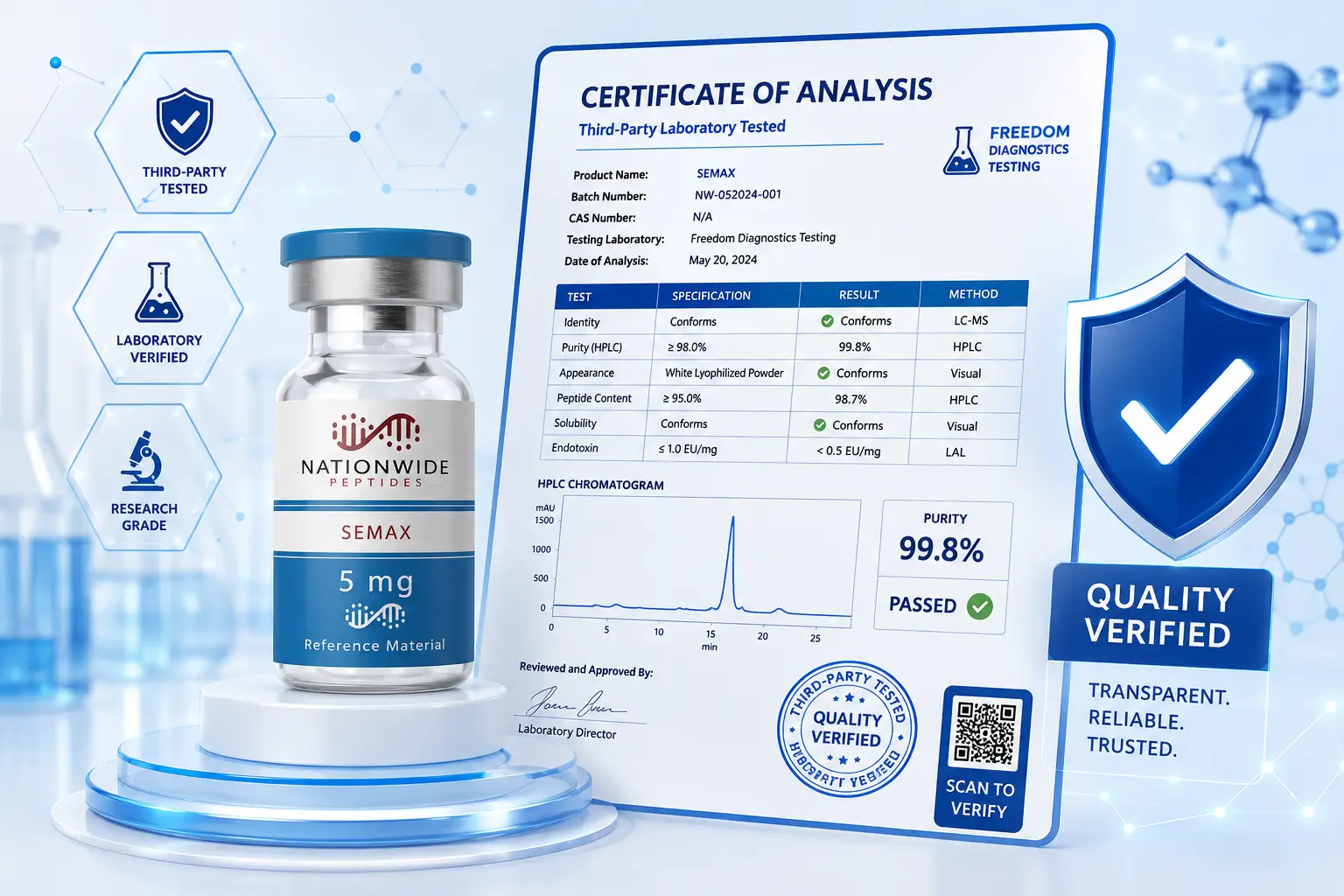 certificate of analysis